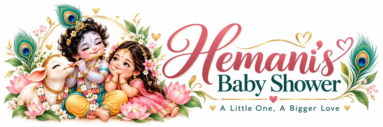 Hemani's Baby Shower — Radha and Krishna